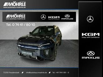 kgm actyon lux 4wd shd 360° led navi lenkradheizung