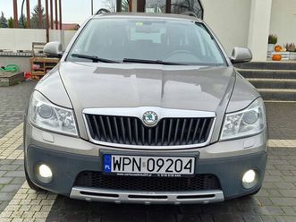 skoda octavia scout 4x4 1.8 tsi led lift xenon
