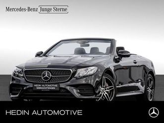 mercedes-benz e 450 4m cabrio amg|led|navi|distr|360°