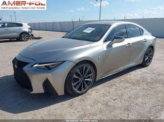 lexus is 2021 lexus is 350 f sport rwd 3.5 benzyna 311km