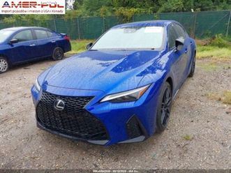 lexus is 2024 lexus is 500 f sport performance rwd 5.0 benzyna 472km