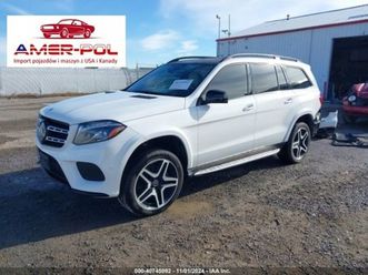 mercedes-benz gls 2019 r., 4,7l 550 4 matic 4.7 benzyna 449km