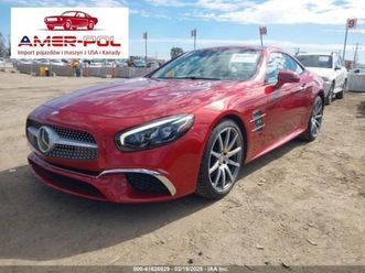 mercedes-benz sl 2017 r., 4,7l sl 550 4.7 benzyna 449km