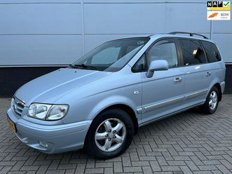 hyundai trajet - 2.0i cvvt aut. 7-zits dynamic motion - clima - leder - trekhaak - nap - 1e eigenaar