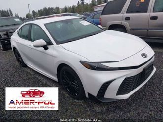 toyota camry 2024 r, 2,5l le hybrid 4x4 model 2025 2.5 hybryda 232km