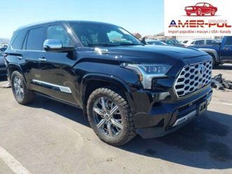 toyota sequoia capstone 2023 3.4l 3.4 hybryda 437km