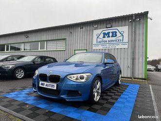 bmw série 1 116i 136cv f20 pack m xénon gps led bluetooth alcantara 5 portes garantie 12 mois