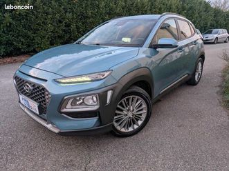 hyundai kona creative 1.6 crdi 136 dct-7 gps android auto apple carplay radar + camera de recul affichage tete haute clés main libre aides a la conduite led son