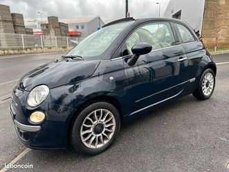 fiat 500c cabriolet 1.2i 70 pack lounge / garantie