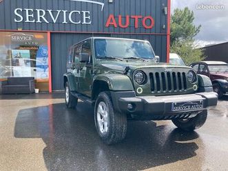 jee 4x4 wrangler unlimited sahara 2.8 crd 177 cv 5 portes