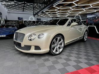 bentley continental ii gt coupe 6.0 w12 bi-turbo, interieur tout cuir, fonction easy entry, soft close, sieges avant chauffants/ventiles/massants, aide stationn