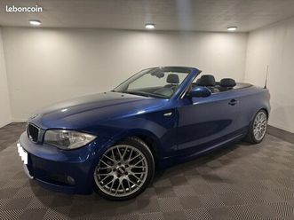 bmw série 1 118d pack m cabriolet 136ch rien prévoir garantie 6 mois