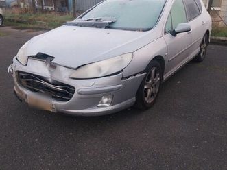 407 sw 2.0 hdi 136 feline 407sw break toutes options, accidentée