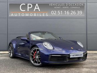 type 992 carrera s cabriolet 3.0 450 ch pdk / immat france superbe etat