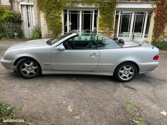 mercedes décapotable éthanol