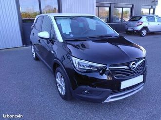 opel crossland x 1.2 turbo 110ch elegance 6cv