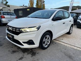 dacia sandero eco-g 100 ch essential - climatisation bluetooth regulateur de vitesse