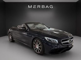 s 63 amg cabriolet 4matic speedshift mct