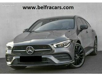 mercedes cla shooting brake 250 e auto. amg night pack cam/carplay/regvit/siegchauf/gar12mois