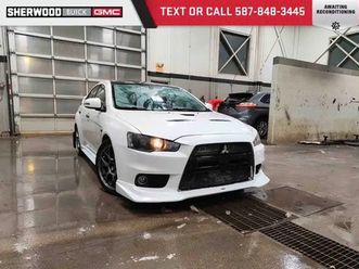 2015 mitsubishi lancer evolution gsr final edition 2.0t 5 speed