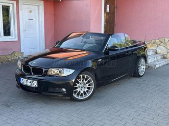 bmw 125i full m-sport bixen 2xpdc 18k sbőr temp fül 2xdklíma kgo navi prof szélt cabrio