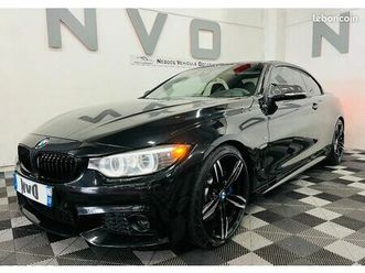 bmw serie 4 f33 435i cabriolet pack m / suivi complet / hifi harman kardon / 87990 km
