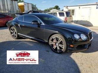 bentley continental gt 2014 r., 4,0l continental gt 4x4 4.0 benzyna 500km