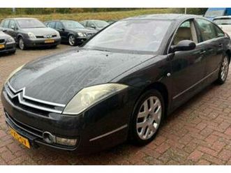citroën c6 2.7 hdif v6 aut 2007 zwart — citroën — marktplaats