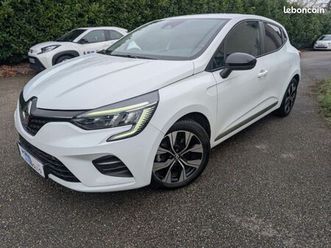 renault clio 5 v 2023 evolution 1.6 e-tech hybride 140 / 145 gps android auto carplay jantes radar de recul feux led 4 vitres electriques clim auto et tableau d