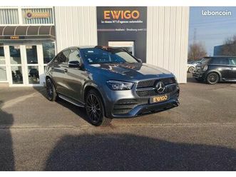 mercedes-benz classe gle coupe 350 2.0 de 319h 197 ch + 156 ch amg line phev hybrid 4matic bva