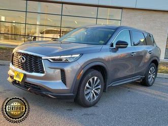 certified 2024 infiniti qx60 pure