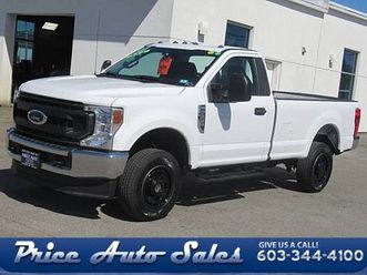2021 ford f-350 super duty xl 4x4 2dr regular cab 8 ft. lb srw pickup