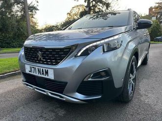 2.0 bluehdi gt line eat euro 6 (start/stop) 5dr