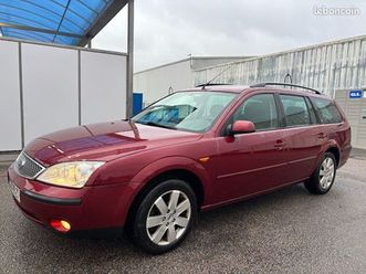 ford mondeo break 2,0 tdci 130ch ghia clim. jantes alu. attelage de 2002