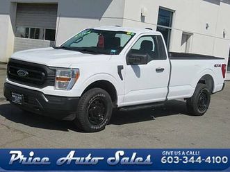 2021 ford f-150 xl 4x4 2dr regular cab 8 ft. lb