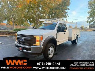2017 ford f450 super duty super cab & chassis