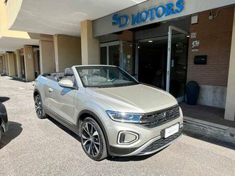 volkswagen t-roc cabriolet 1.5 tsi style dsg *promo sd 2025
