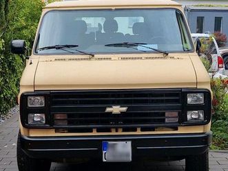 chevrolet g20 van h-zulassung lpg