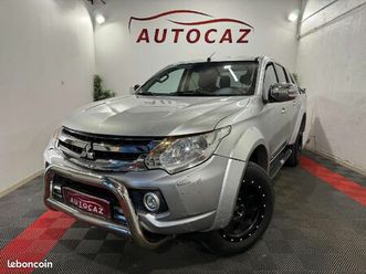 mitsubishi l200 double cabine 4x4 2.4 di-d 181 bva instyle +camera+65000kms