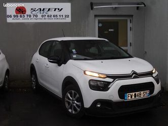 citroen c3 1.2 83 ch essence societe 2 places finition feel 24500 km [coordonnées masquées] ttc
