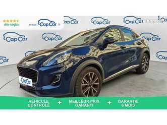 ford puma 1.0 ecoboost flexifuel 125 mhev titanium