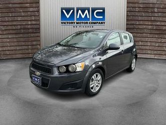 2012 chevrolet sonic 2lt
