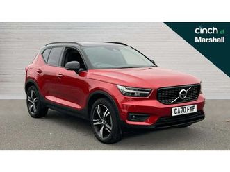 volvo xc40 1.5 t3 [163] r design 5dr geartronic suv 2020, 49347 miles, £21294 - 32985167 - exchangeandmart.co.uk