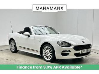 2018 fiat 124 1.4 multiair 124 spider classica