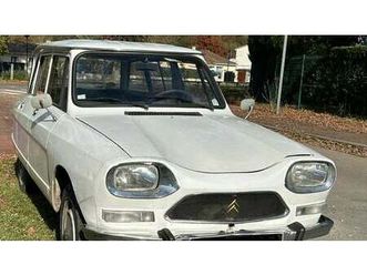 1978 citroen ami blanc manuel, 4 vitesses conduite à gauc...