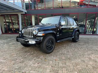 jeep wrangler unlimited - 4xe 380 sahara | irmscher | cross 018/100 | open dak | camera voor |