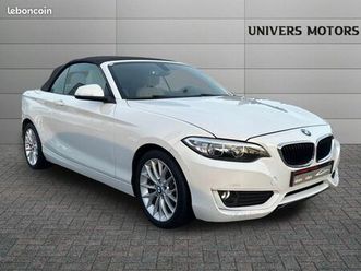 bmw serie 2 cabriolet (f23) 218da 150ch lounge
