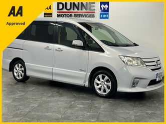 8 seater*hybrid 5dr auto*two keys*nct*3 month warranty*finance available*