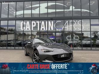 mazda mx-5 rf 2.0 skyactiv-g - 160 - rf nd roadster toit rigide selection - garantie 12 mois