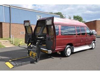 2010 ford e350 wheelchair van 66k no rust clean inspected rear ramp